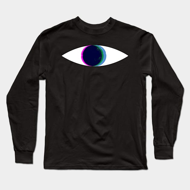 Eye 5 Long Sleeve T-Shirt by mariacaballer